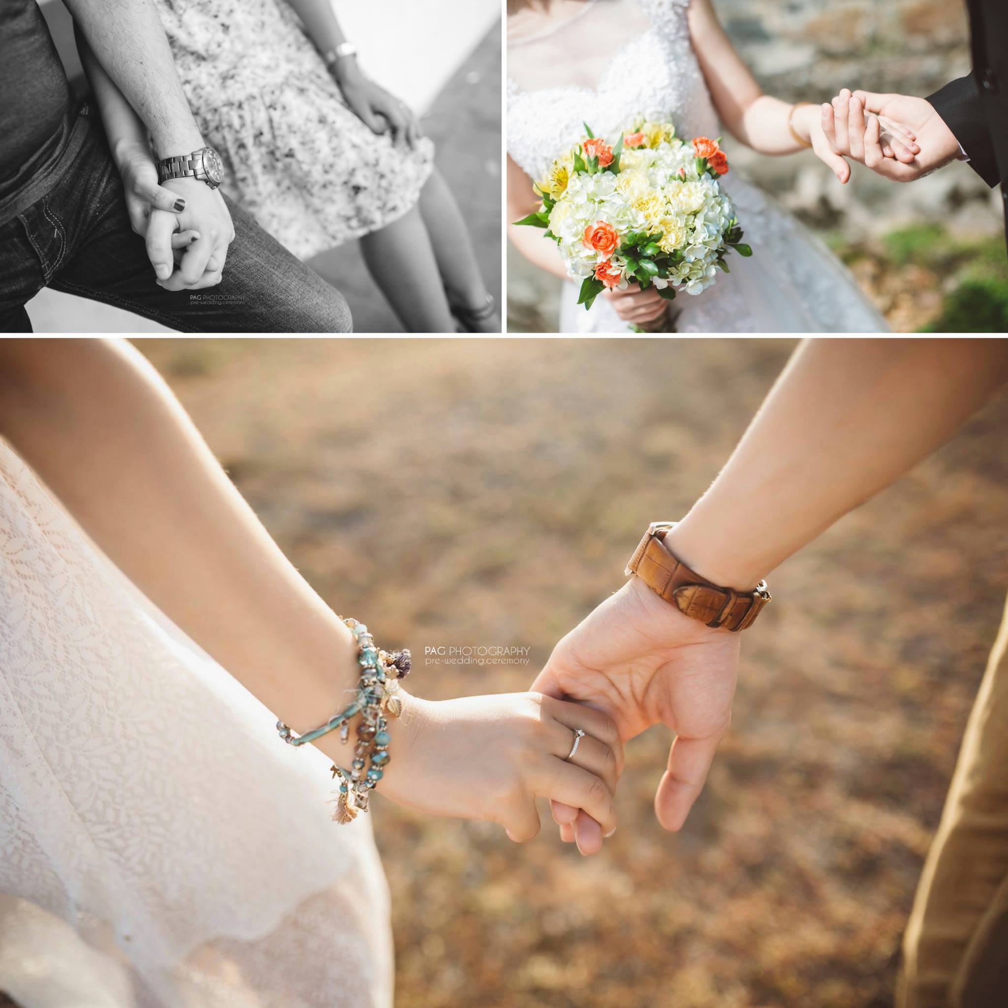 Tổng hợp ảnh cưới nắm tay nhau với nhiều phong cách khác nhau